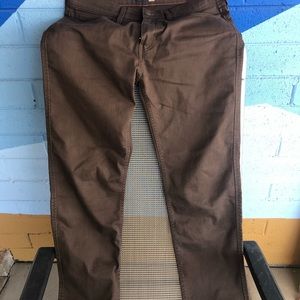 Men’s Dockers 32x32 brown straight fit jean cut